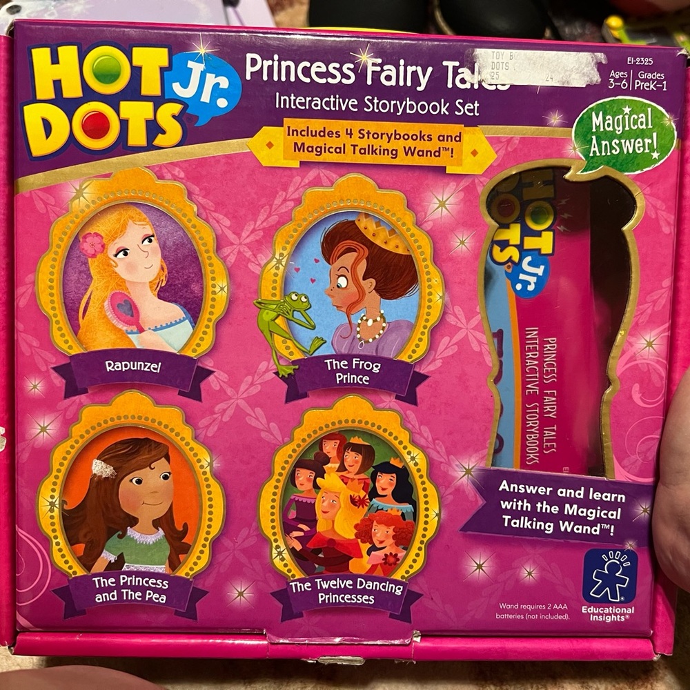 Princess Fairy Tales Interactive Storybook Set - Pink